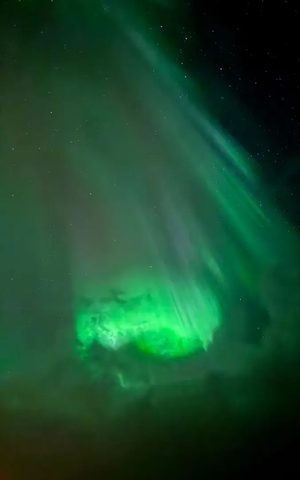 Groene noorderlicht